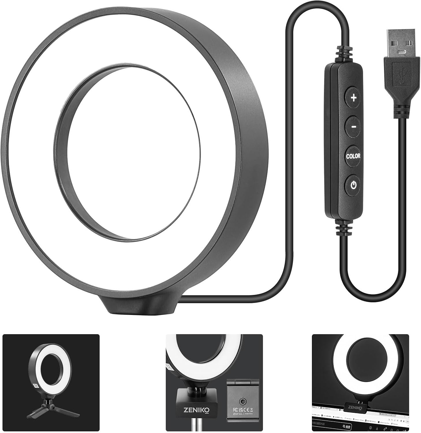 ZENIKO CR5 Video Conference Lighting - ZENIKO