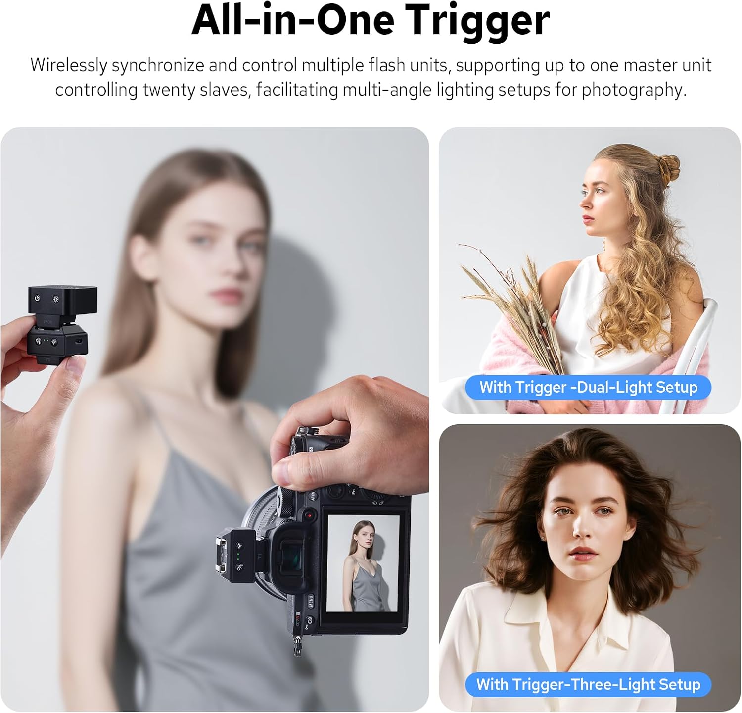 ZENIKO T1 2.4G Wireless Mini Flash Trigger - ZENIKO