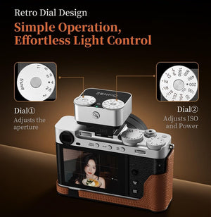 ZENIKO ZA12 Dual-Dial Camera Flash - ZENIKO