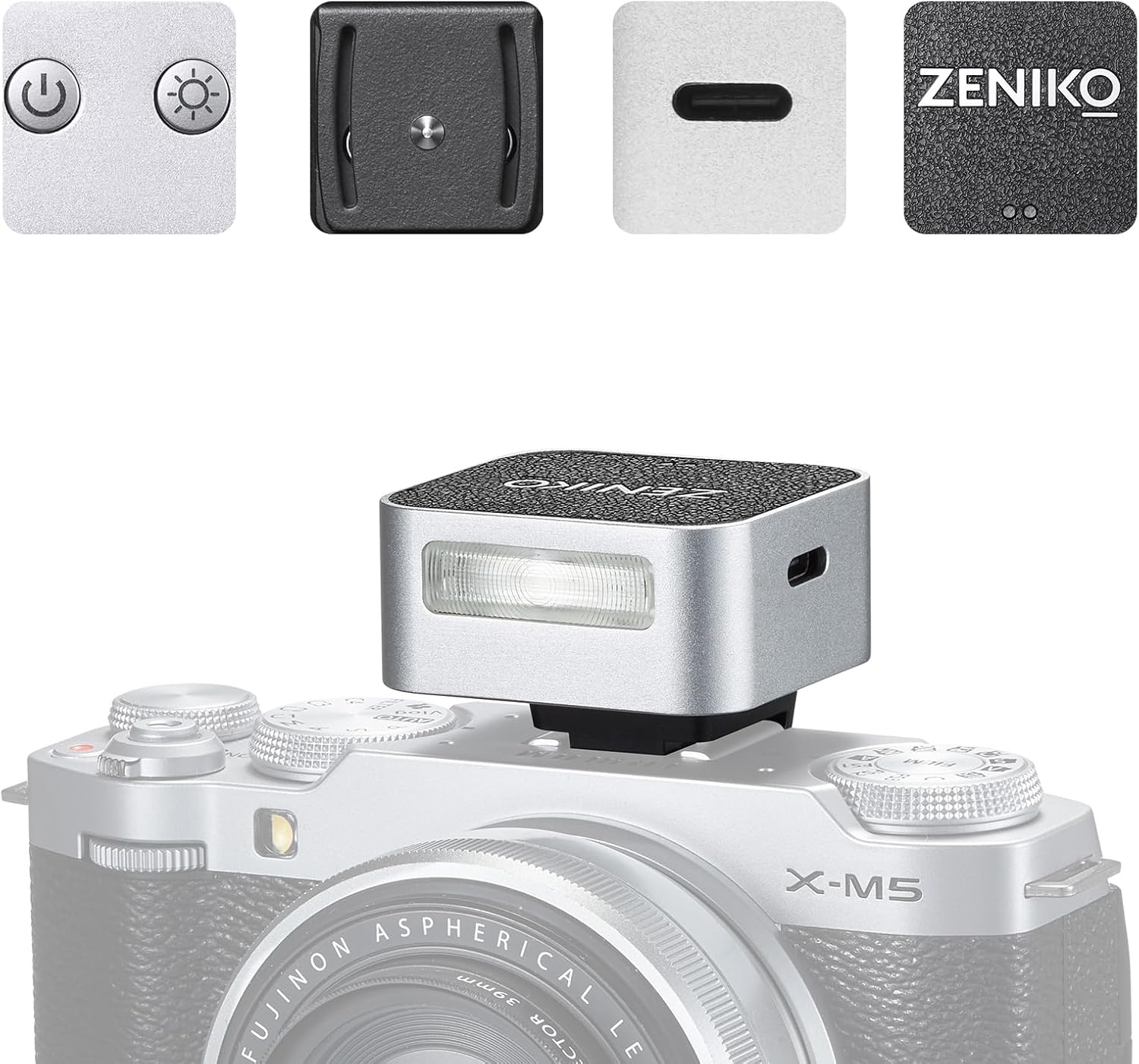 ZENIKO ZF04 Lightweight On-Camera Flash - ZENIKO