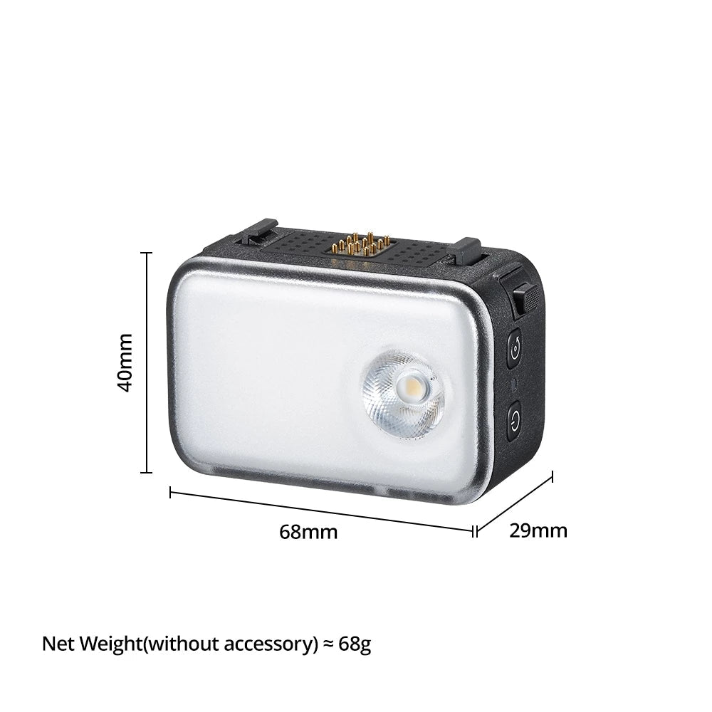 ZENIKO ZN Light Compact Mini Light For DJI Osmo Nano - ZENIKOZENIKO ZN Light Compact Mini Light For DJI Osmo NanoLED LightZENIKO ZN Light Compact Mini Light For DJI Osmo Nano