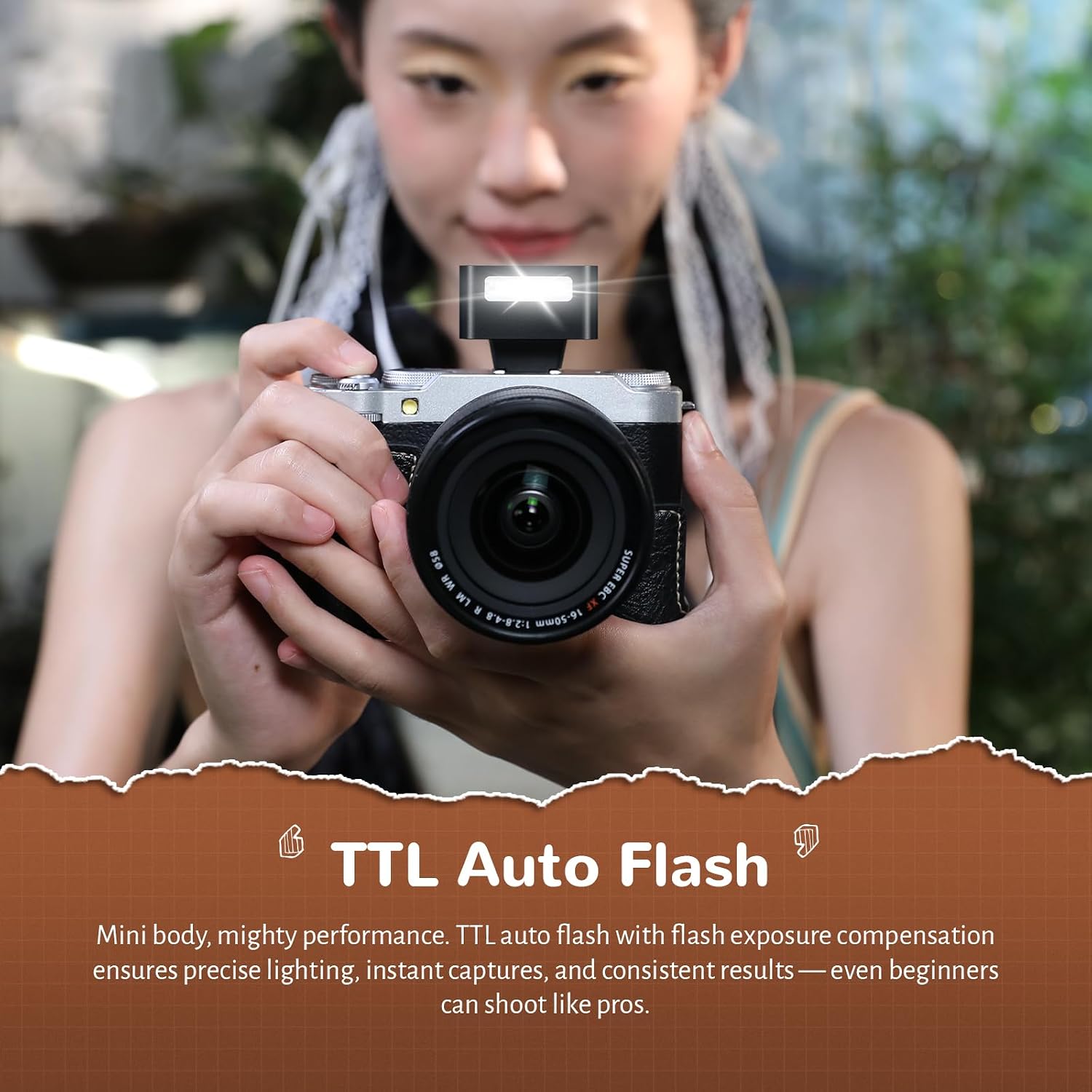 ZENIKO ZT08 TTL Mini Camera Flash - ZENIKO