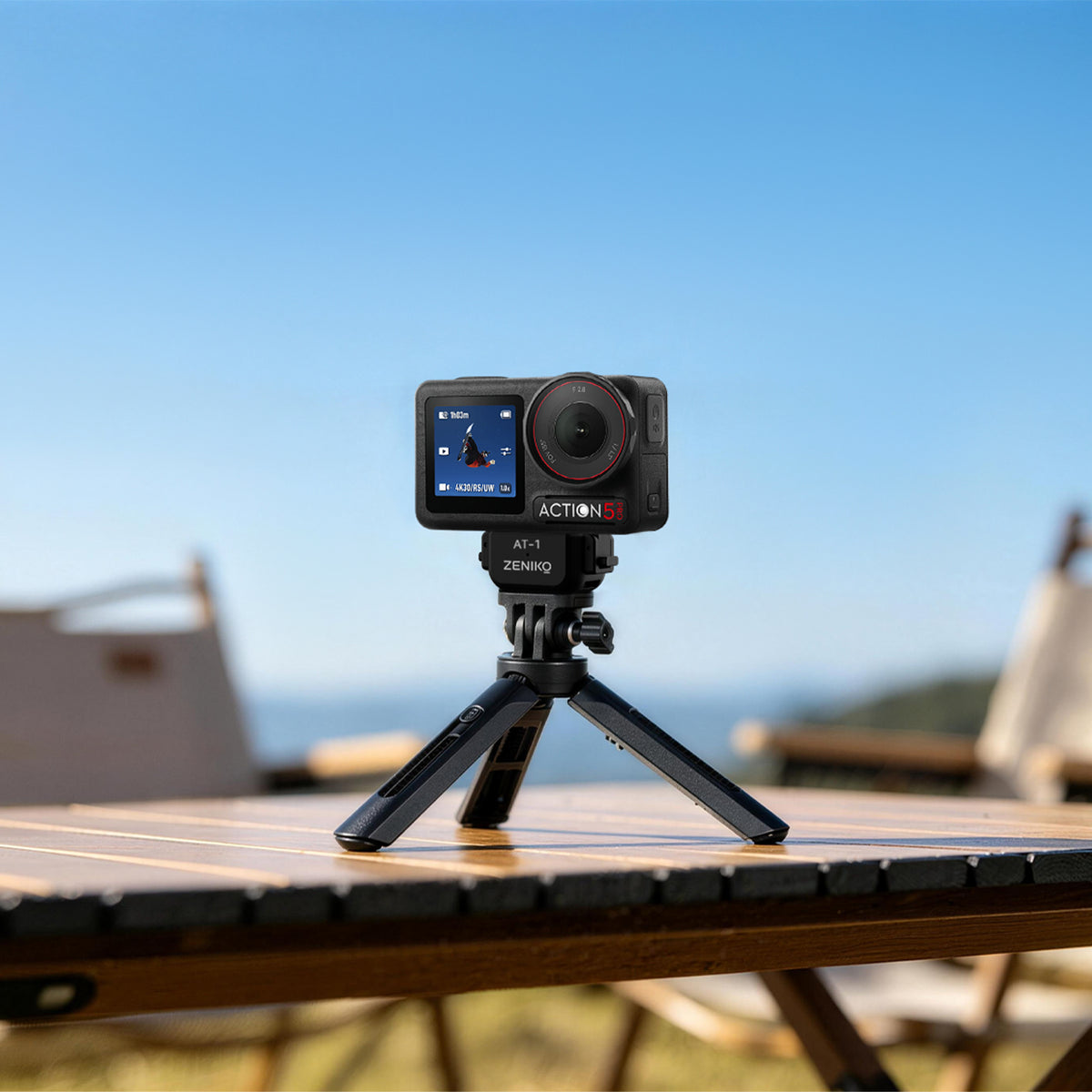 Action camera& battery life controller