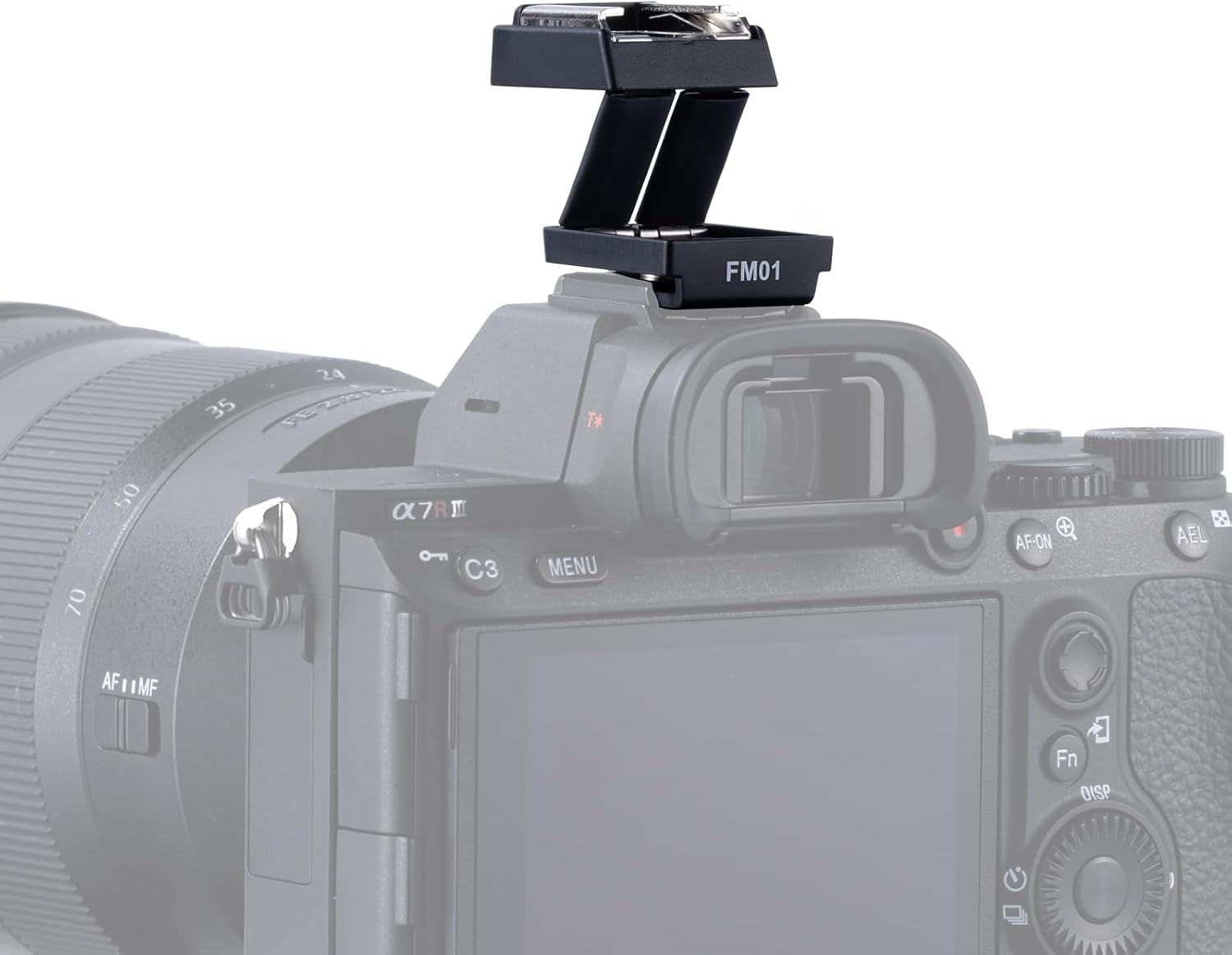 ZENIKO FM01 Single-Contact Folding Hot Shoe Riser - ZENIKO