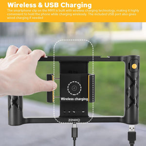 ZENIKO MR11 Smartphone Video Rig with Light - ZENIKO