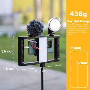 ZENIKO MR11 Smartphone Video Rig with Light - ZENIKO