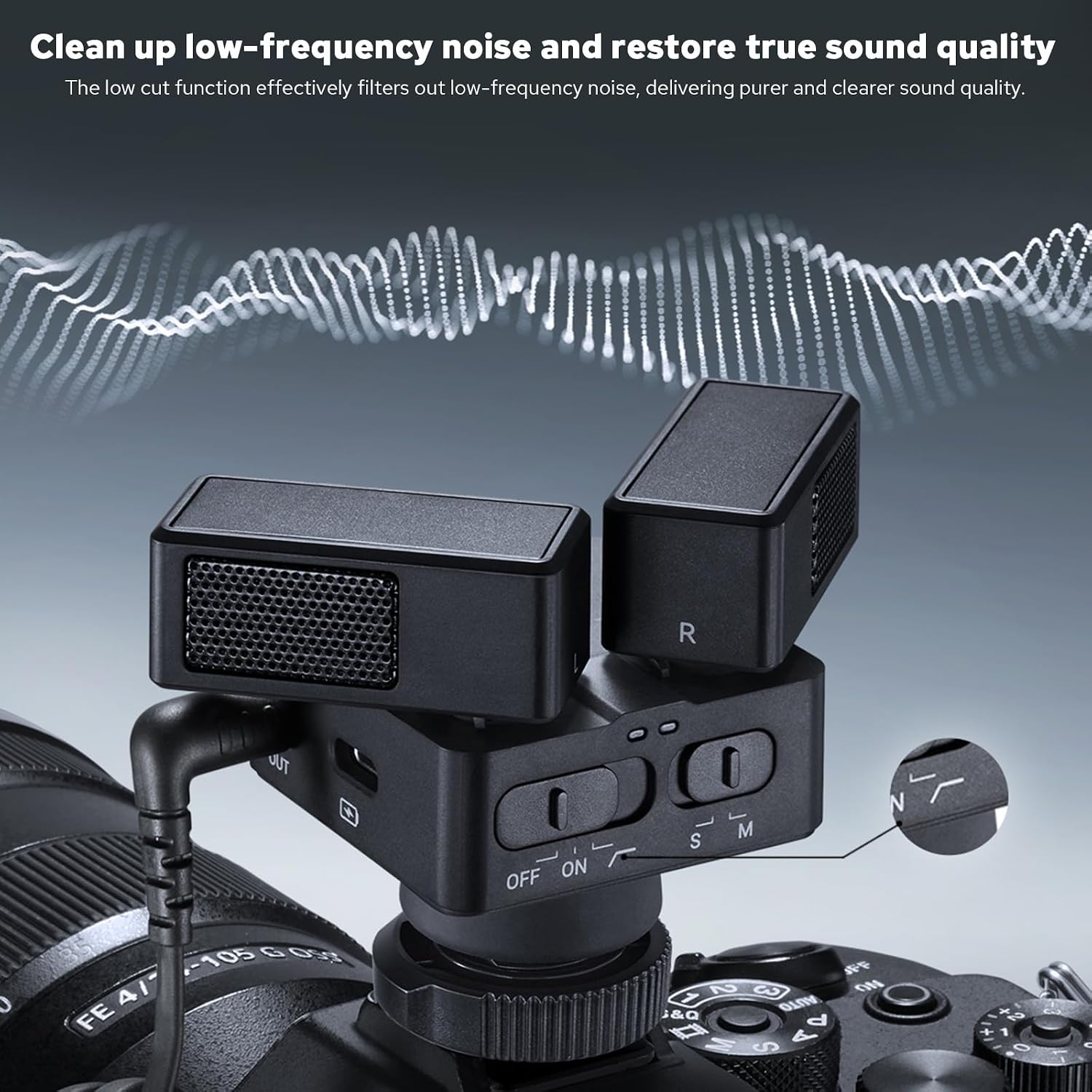 ZENIKO OC-D1 Stereo Dual Shotgun Mic - ZENIKO