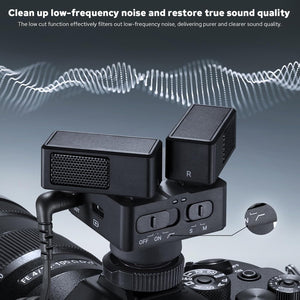 ZENIKO OC-D1 Stereo Dual Shotgun Mic - ZENIKO