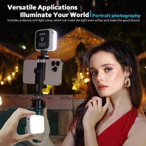 ZENIKO VS5 R Mini LED Video Light with Soft Diffuser - ZENIKO