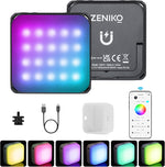 ZENIKO VS5 R Mini LED Video Light with Soft Diffuser - ZENIKO