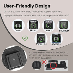 ZENIKO ZF04 Lightweight On-Camera Flash - ZENIKO