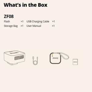 ZENIKO ZF08 Aluminum Mini Flash - ZENIKO