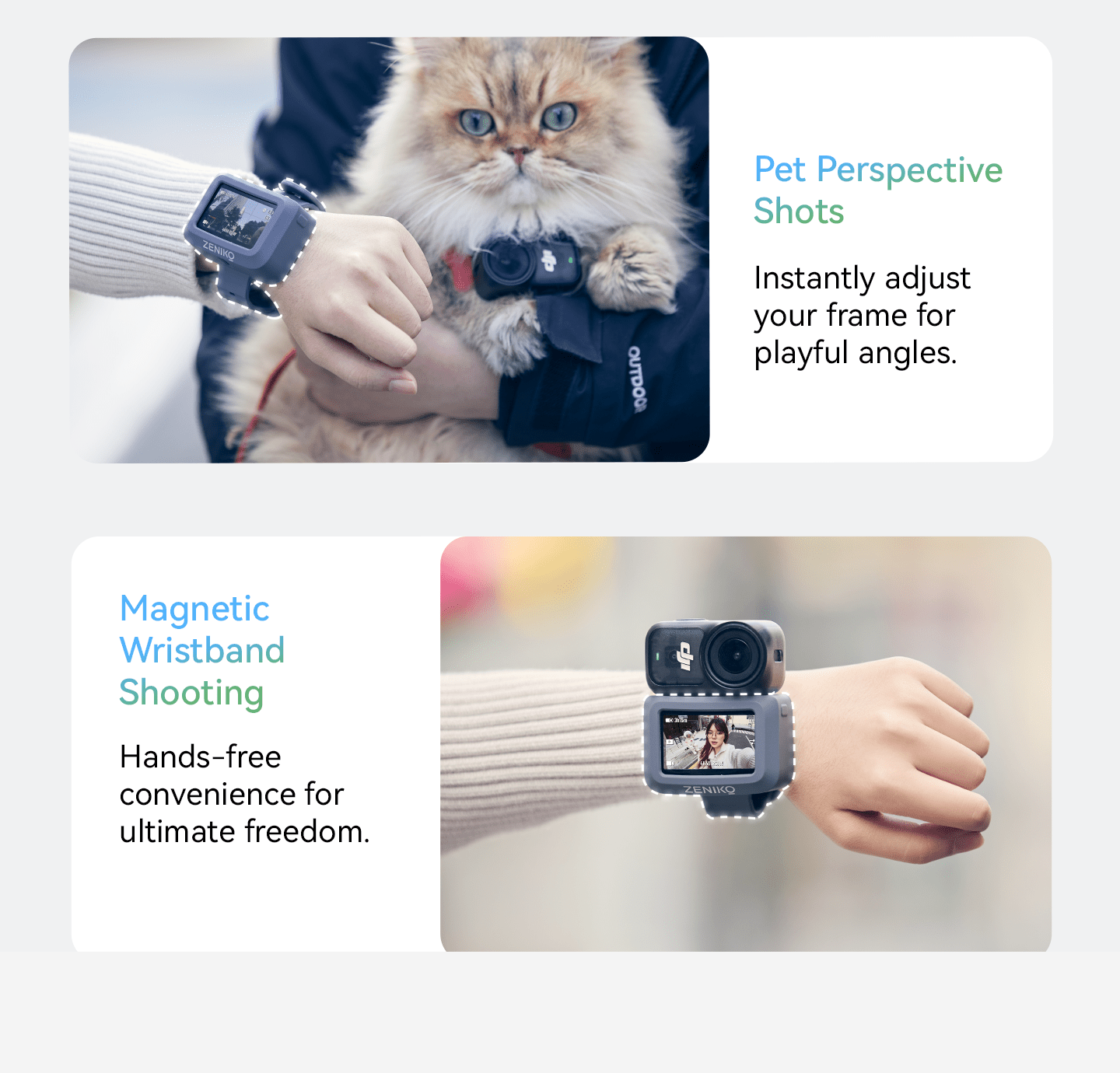 ZENIKOZN Band DJI Nano Silicone Wrist StrapCamera AccessoryZN Band DJI Nano Silicone Wrist Strap