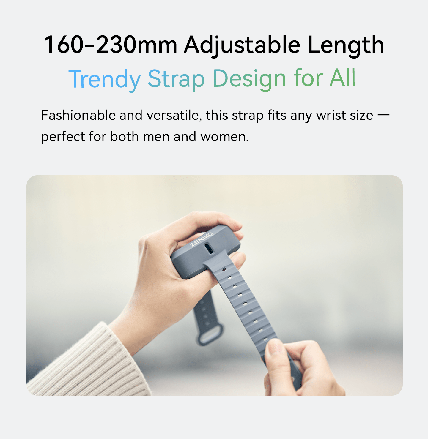 ZENIKOZN Band DJI Nano Silicone Wrist StrapCamera AccessoryZN Band DJI Nano Silicone Wrist Strap